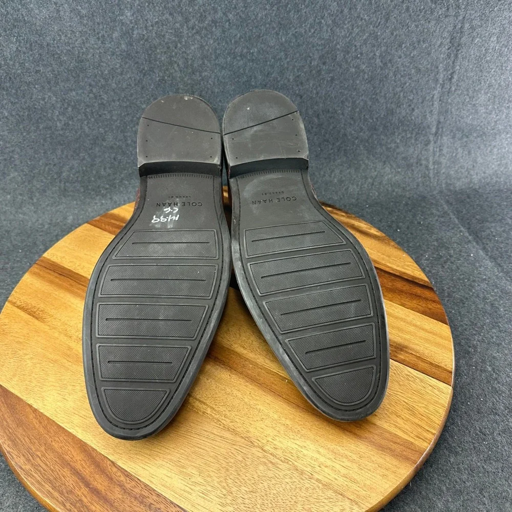 Cole Haan Men's Grand OS Brown Leather Dress Shoes Lace Up Size 13 M C26149